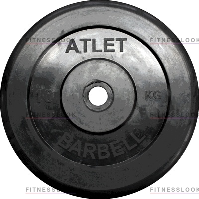 MB Barbell Atlet - 26 мм - 10 кг из каталога дисков, грифов, гантелей, штанг в Волгограде по цене 3766 ₽