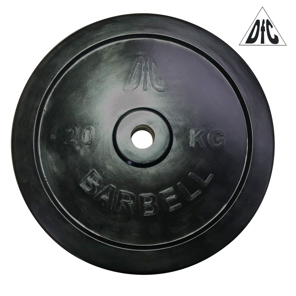 20 кг обрезиненный в Волгограде по цене 4950 ₽ в категории диски (блины) для штанг и гантелей DFC