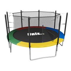 Unix Line Simple 10Ft  / 305 см (Color) inside из каталога батутов с защитной сеткой в Волгограде по цене 24890 ₽