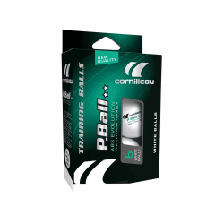 Cornilleau P-Ball ABS Evolutoin 2* из каталога мячей для настольного тенниса в Волгограде по цене 550 ₽