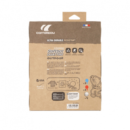 Рендер-3 для Cornilleau Softbat pack Quattro - 4 ракетки, 2 мяча