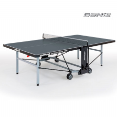 Всепогодный теннисный стол Donic Outdoor Roller 1000 - серый в Волгограде по цене 76990 ₽