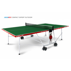 Всепогодный теннисный стол Start Line Compact EXPERT Outdoor 4 Зелёный в Волгограде по цене 42990 ₽