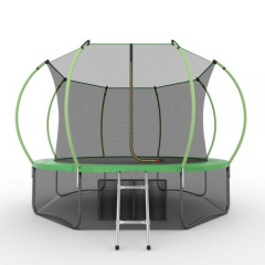 Батут с защитной сеткой Evo Jump Internal 12ft (Green) + Lower net в Волгограде по цене 31190 ₽