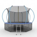 Батут с защитной сеткой Evo Jump Internal 12ft (Blue) + Lower net