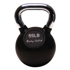 Body Solid 24,9 кг (55lb) с хромированной ручкой из каталога гирь в Волгограде по цене 11560 ₽