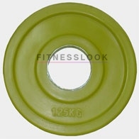 Ромашка евро-классик - 50 мм - 1.25 кг в Волгограде по цене 629 ₽ в категории диски (блины) для штанг и гантелей Oxygen