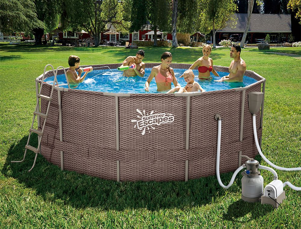 Summer Escapes P20-1248-S из каталога каркасных бассейнов в Волгограде по цене 86600 ₽