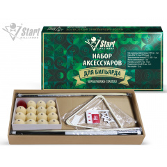 Start Billiard Комплект аксессуаров РП из каталога аксессуаров для игроков в Волгограде по цене 7980 ₽