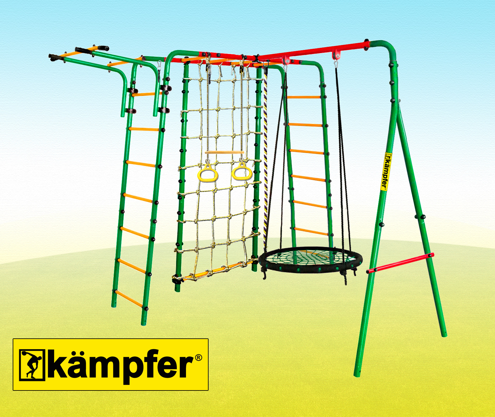 Детский спортивный комплекс для дачи Kampfer Kindisch