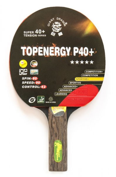 Dragon Topenergy 5 Star New (прямая) в Волгограде по цене 910 ₽ в категории ракетки для настольного тенниса Giant