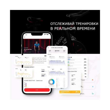 Рендер-5 для Yesoul Smart M1 Black