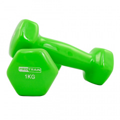 Protrain 1 кг. HC4005-1 из каталога виниловых гантелей в Волгограде по цене 760 ₽
