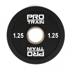 Protrain 1.25 полиуретан PPU-1,25 из каталога дисков для штанги с посадочным диаметром 50 мм. в Волгограде по цене 860 ₽