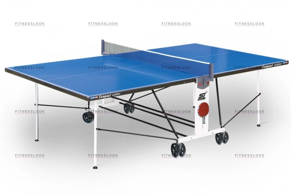 Start Line Compact Outdoor 2 LX Blue  Уценка!!! из каталога теннисных столов в Волгограде по цене 29000 ₽