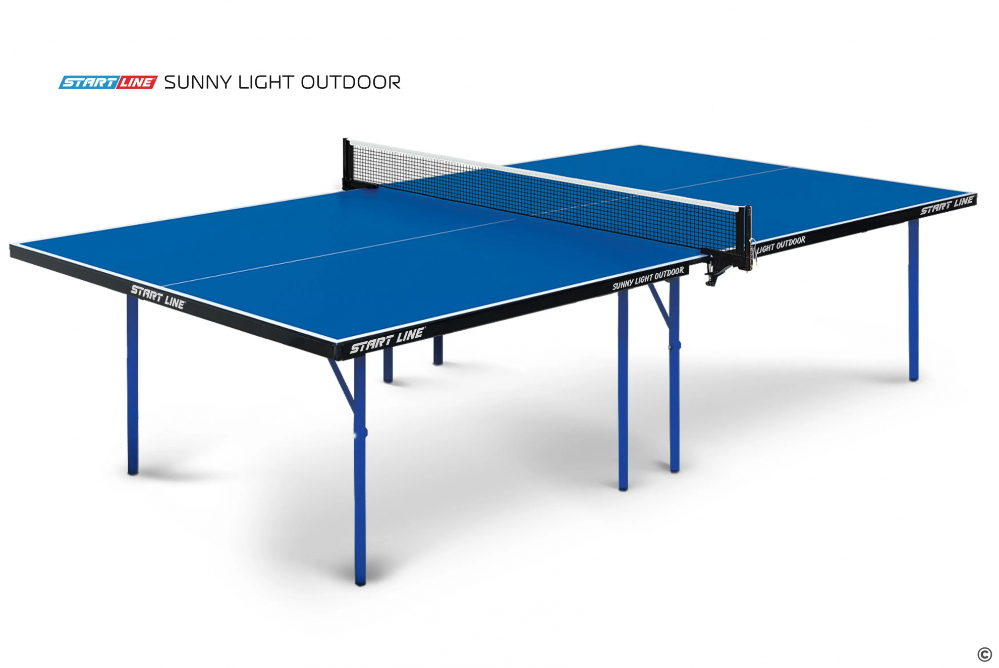 Sunny Light Outdoor Синий в Волгограде по цене 26590 ₽ в категории теннисные столы Start Line