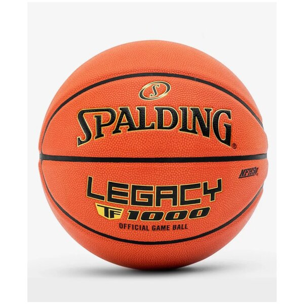 Spalding TF-1000 Legacy FIBA р. 7 из каталога баскетбольных мячей в Волгограде по цене 11990 ₽