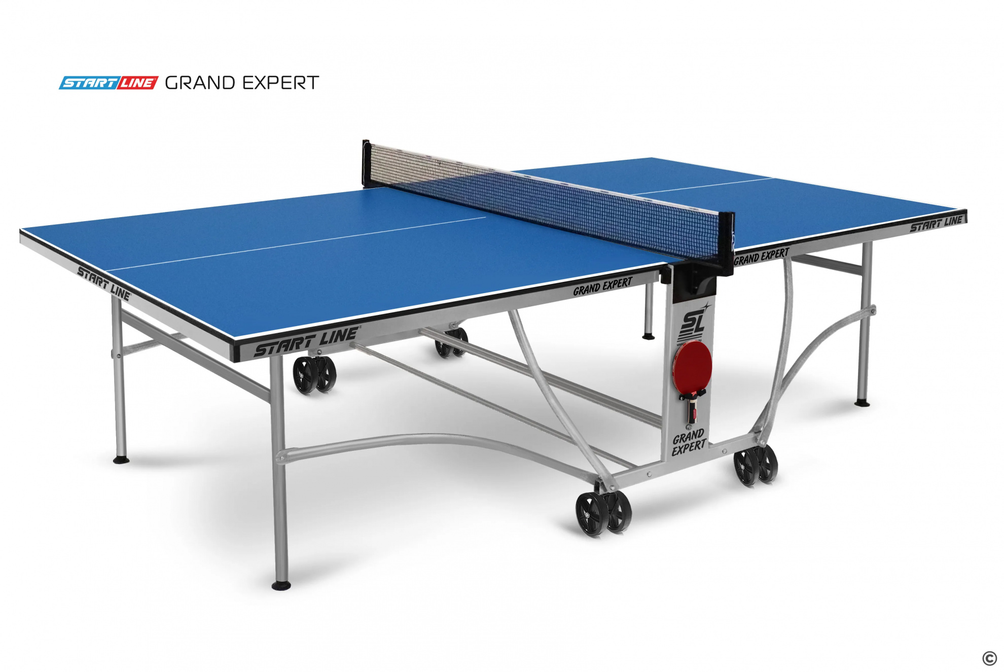 Start Line Grand Expert Синий из каталога теннисных столов для помещений в Волгограде по цене 27990 ₽