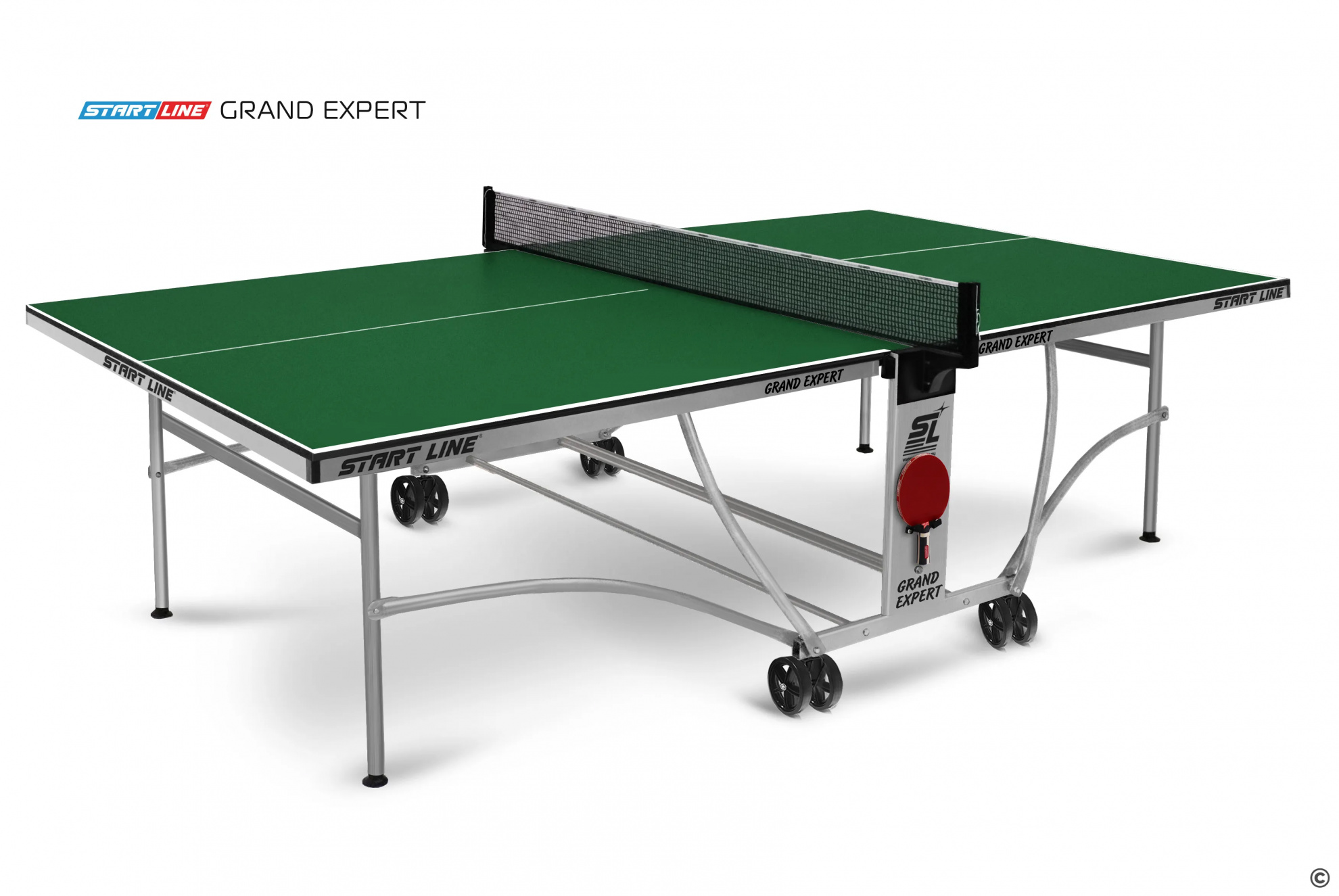Start Line Grand Expert Зеленый из каталога теннисных столов для помещений в Волгограде по цене 27990 ₽