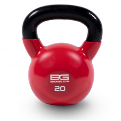 Bronze Gym в виниловой оболочке 20 кг из каталога гирь в Волгограде по цене 8790 ₽