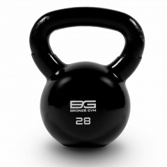 Bronze Gym в виниловой оболочке  28 кг из каталога гирь в Волгограде по цене 12290 ₽