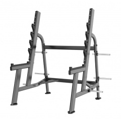 DHZ E-7050 приседаний с ограничителями (Squat Rack) из каталога стоек для штанги в Волгограде по цене 105714 ₽