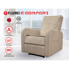 Fujimo E-COMFORT CHAIR F3005 FEF с электроприводом Ваниль из каталога массажных кресел в Волгограде по цене 89000 ₽