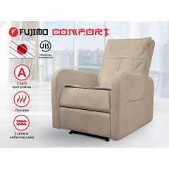 Fujimo COMFORT CHAIR F3005 FMF с механическим приводом  Ваниль из каталога массажных кресел в Волгограде по цене 61200 ₽
