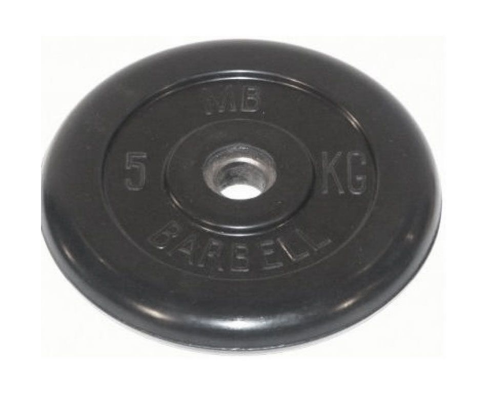 (металлическая втулка) 5 кг / диаметр 51 мм в Волгограде по цене 2898 ₽ в категории диски (блины) для штанг и гантелей MB Barbell