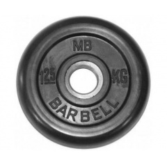 MB Barbell (металлическая втулка) 1.25 кг / диаметр 51 мм из каталога w-образных грифов для штанги в Волгограде по цене 1170 ₽