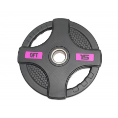 Original FitTools черный с двумя хватами 15 кг из каталога дисков для штанги с посадочным диаметром 50 мм. в Волгограде по цене 7491 ₽