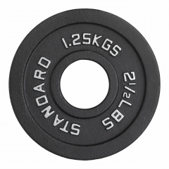 VictoryFit 1,25 кг чугунный окрашенный VF-SC510125 из каталога дисков для штанги с посадочным диаметром 50 мм. в Волгограде по цене 430 ₽
