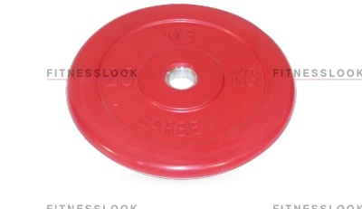 MB Barbell красный - 26 мм - 25 кг из каталога дисков для штанги с посадочным диаметром 26 мм.  в Волгограде по цене 8026 ₽