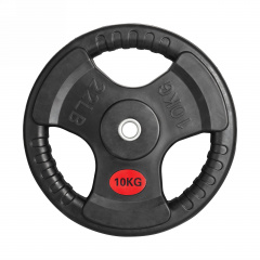 VictoryFit обрезиненный 10 кг. VF-S251000 из каталога дисков для штанги с посадочным диаметром 26 мм.  в Волгограде по цене 3440 ₽