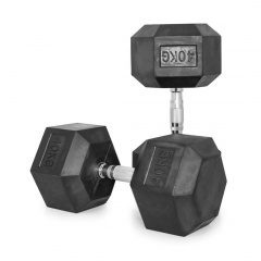 VictoryFit гексагональная VF-H400 (40 кг) 1 шт. из каталога обрезиненных гантелей в Волгограде по цене 13681 ₽