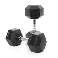 VictoryFit гексагональная VF-H275 (27,5 кг) 1 шт. из каталога обрезиненных гантелей в Волгограде по цене 9400 ₽