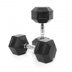 VictoryFit гексагональная VF-H200 (20 кг) 1 шт. из каталога обрезиненных гантелей в Волгограде по цене 6841 ₽