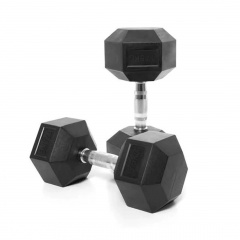 VictoryFit гексагональная VF-H175 (17,5 кг) 1 шт. из каталога обрезиненных гантелей в Волгограде по цене 5990 ₽
