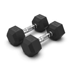 VictoryFit гексагональная VF-H070 (7 кг) 1 шт. из каталога обрезиненных гантелей в Волгограде по цене 2400 ₽
