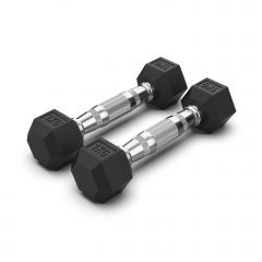 VictoryFit гексагональная VF-H010 (1 кг) из каталога обрезиненных гантелей в Волгограде по цене 640 ₽