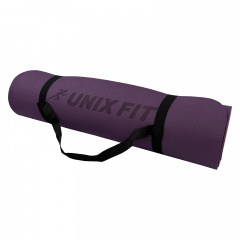 UnixFit двусторонний, двуцветный, фиолетовый из каталога ковриков для йоги и фитнеса в Волгограде по цене 1990 ₽
