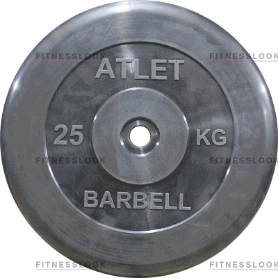 MB Barbell Atlet - 26 мм - 25 кг из каталога дисков для штанги с посадочным диаметром 26 мм.  в Волгограде по цене 6156 ₽