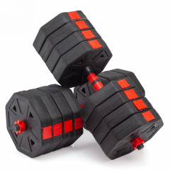 VictoryFit гексагональная с грифом, 50 кг. (2 шт. х 25 кг.) VF-DH500 из каталога мультистанций в Волгограде по цене 5190 ₽