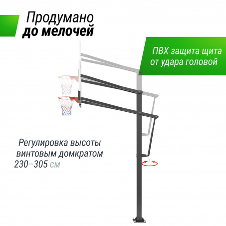 Рендер-1 для Unix Line B-Stand-TG 54’’x32’’ R45 H230-305 см