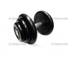 MB Barbell - 18.5 кг из каталога обрезиненных гантелей в Волгограде по цене 3399 ₽