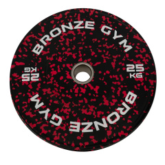Bronze Gym камуфляж красный 25кг BGBMC25 из каталога дисков для штанги с посадочным диаметром 50 мм. в Волгограде по цене 13290 ₽