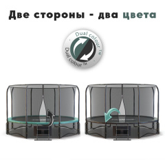 Proxima Premium Dual 12 футов, Арт. CFR-12FT-4W из каталога Батутов на дачу в Волгограде по цене 55990 ₽
