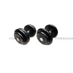 MB Barbell Tight Set 61 кг из каталога обрезиненных гантелей в Волгограде по цене 18704 ₽