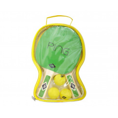 Donic Schildkröt PING PONG SET (2 ракетки, 3 мяча) из каталога наборов игры для настольного тенниса в Волгограде по цене 1390 ₽