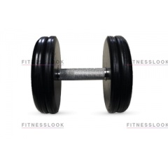 MB Barbell классик - 27 кг из каталога обрезиненных гантелей в Волгограде по цене 5359 ₽